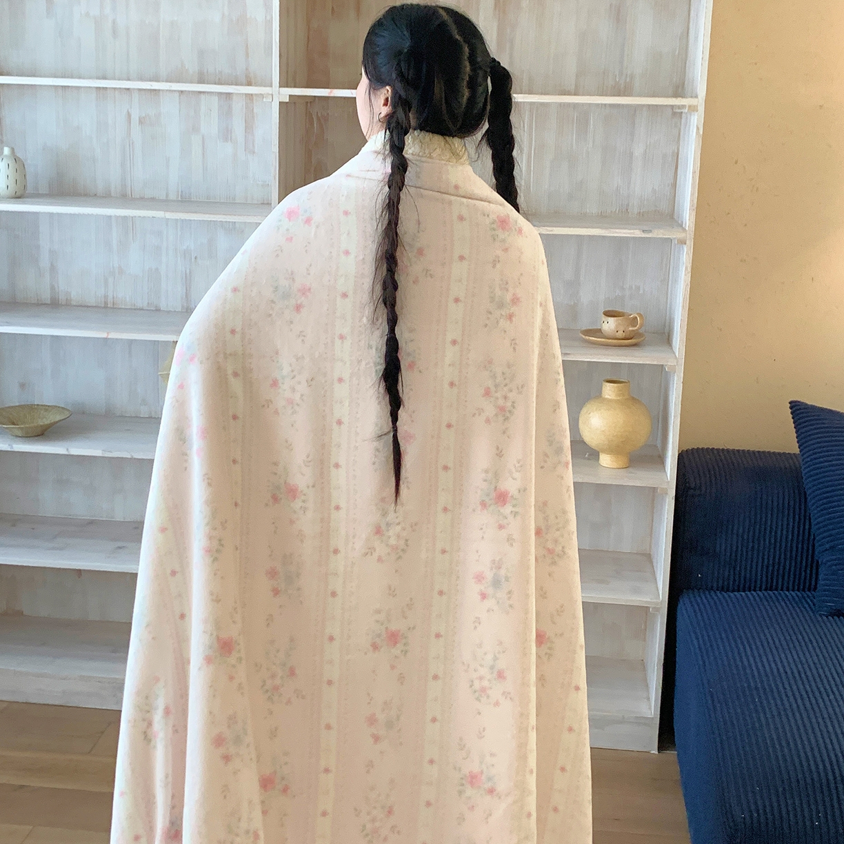 桃喜 2025新款牛奶绒羊羔绒毛毯 羊羔绒-馥郁粉