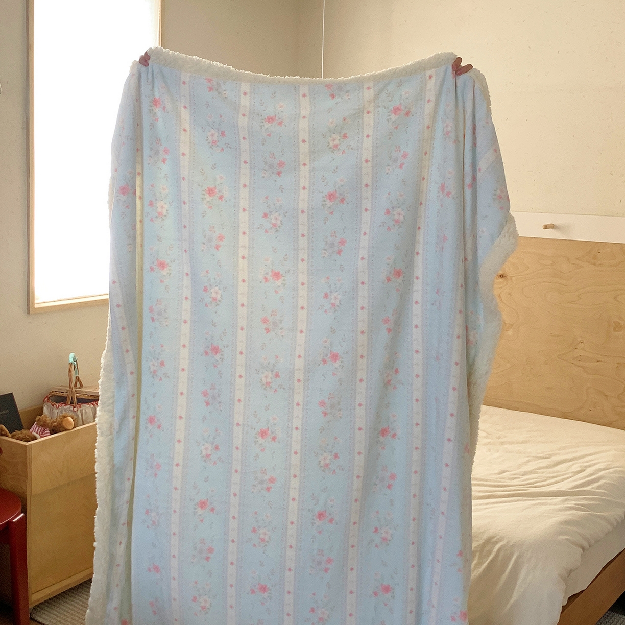 91家纺网 家纺一手货源 找家纺 桃喜 2025新款牛奶绒羊羔绒毛毯 羊羔绒-馥郁蓝