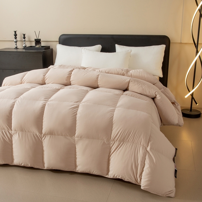 91家纺网 家纺一手货源 找家纺 （总）晋瑞 红顶鹅绒馆 2025新款巴洛克无边被头鹅绒被（糯感）