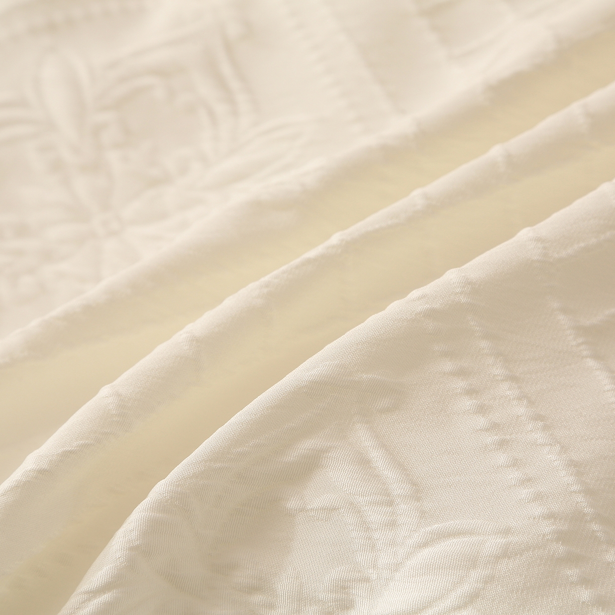 91家纺网 家纺一手货源 找家纺 棉乐町家居 2025新款A类针织提花羊毛被冬被被子被芯 针织提花-米白