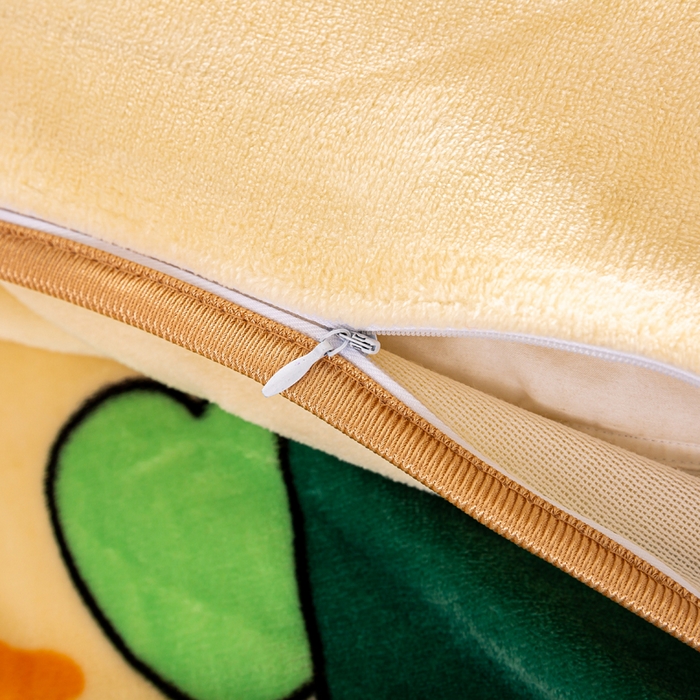 91家纺网 家纺一手货源 找家纺 念家居 2025新款高克重牛奶绒四件套保暖四件套直播爆款电商爆款 开心小恐龙