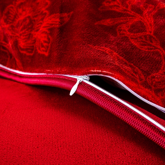 91家纺网 家纺一手货源 找家纺 念家居 2025新款高克重牛奶绒四件套保暖四件套直播爆款电商爆款 鸟语花香