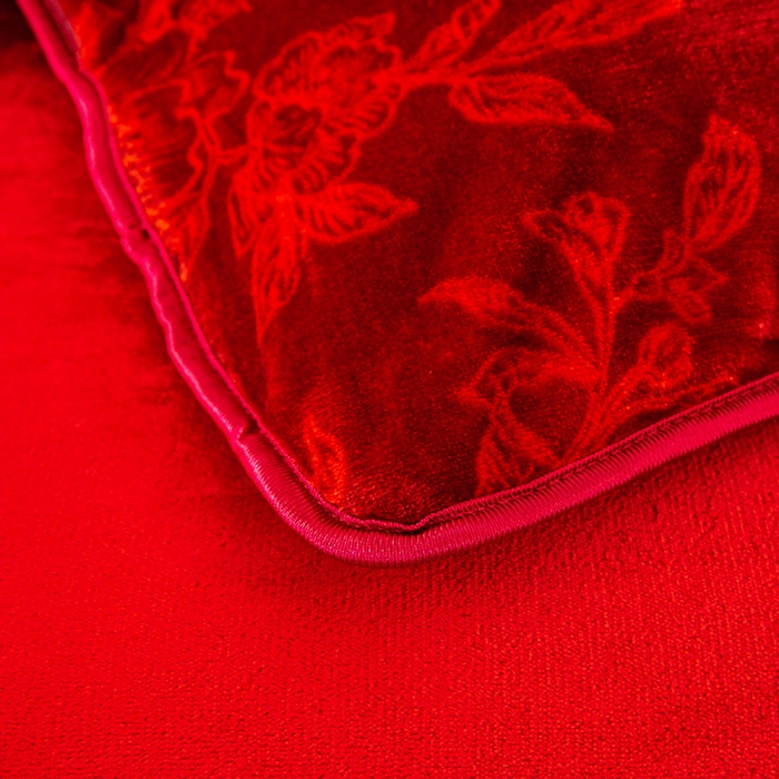 91家纺网 家纺一手货源 找家纺 念家居 2025新款高克重牛奶绒四件套保暖四件套直播爆款电商爆款 鸟语花香