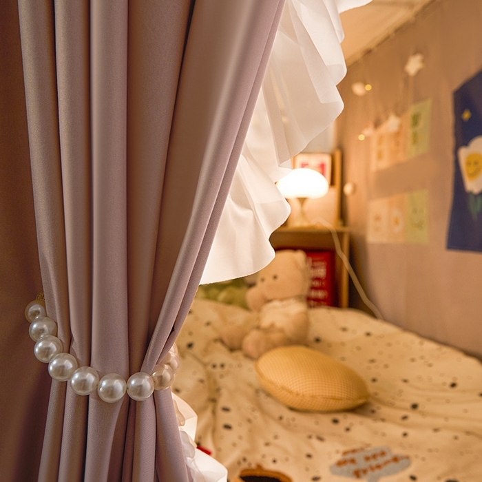 91家纺网 家纺一手货源 找家纺 （总）飞轮海蚊帐 2025新款学生宿舍上下铺加厚遮光蚊帐XZ-93