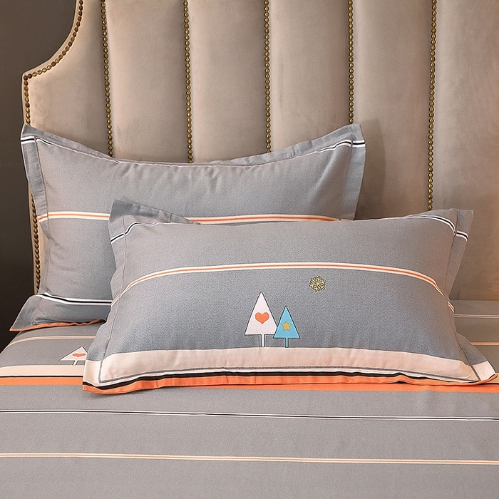 91家纺网 家纺一手货源 找家纺 （总）馨雅家纺 2025新款全棉纯棉磨毛系列枕套单品枕套单件单枕套