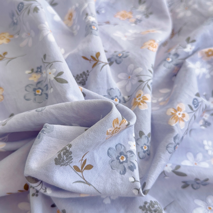 91家纺网 家纺一手货源 找家纺 好亿来家纺 2025新款加厚A类云感双层纱单品被套 被套单件 芊叶怡梦-灰