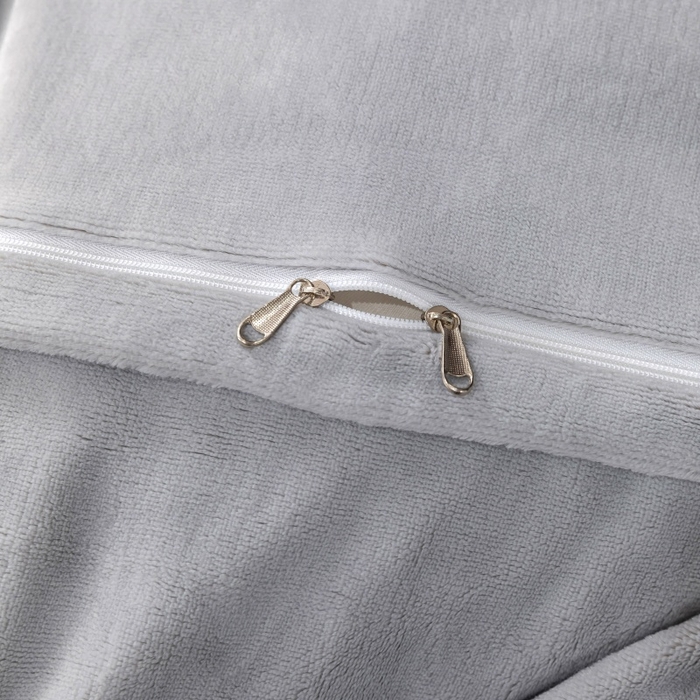 91家纺网 家纺一手货源 找家纺 优姿家纺 2025新款300克全消光牛奶蛋白蚕丝绒四件套 伊琳娜-典雅灰