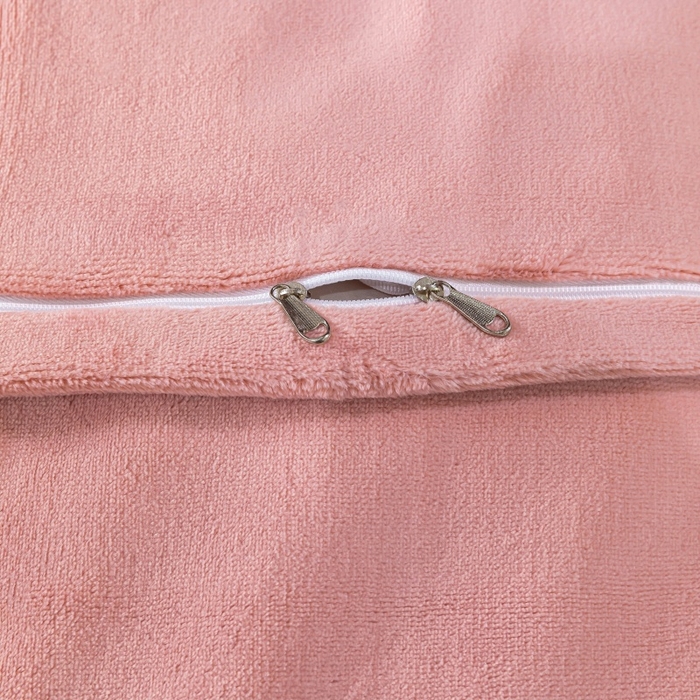 91家纺网 家纺一手货源 找家纺 优姿家纺 2025新款300克全消光牛奶蛋白蚕丝绒四件套 伊琳娜-豆沙红