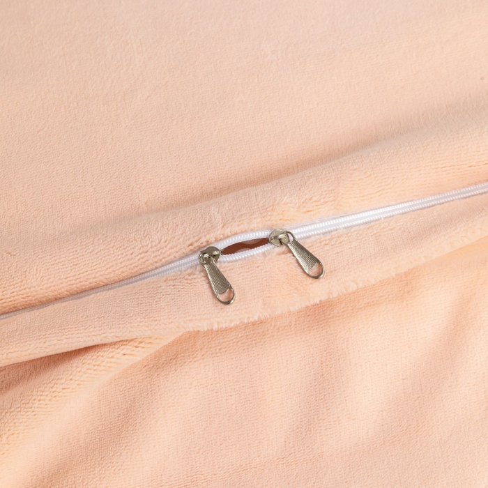 91家纺网 家纺一手货源 找家纺 优姿家纺 2025新款300克全消光牛奶蛋白蚕丝绒四件套 伊琳娜-粉玉