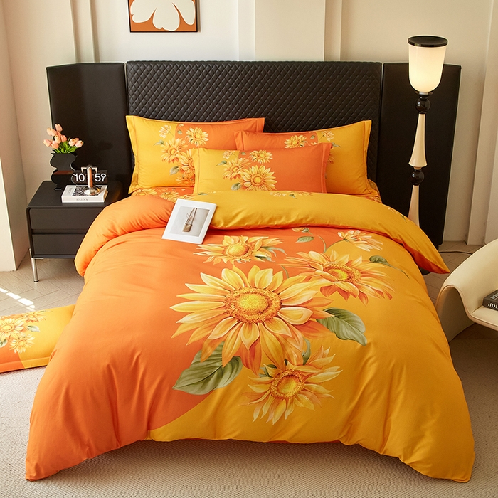 91家纺网 家纺一手货源 找家纺 （总）金纱玉纺 2025年新款秋冬全棉印花四件套