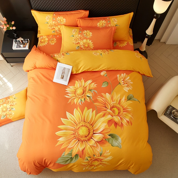 91家纺网 家纺一手货源 找家纺 （总）金纱玉纺 2025年新款秋冬全棉印花四件套