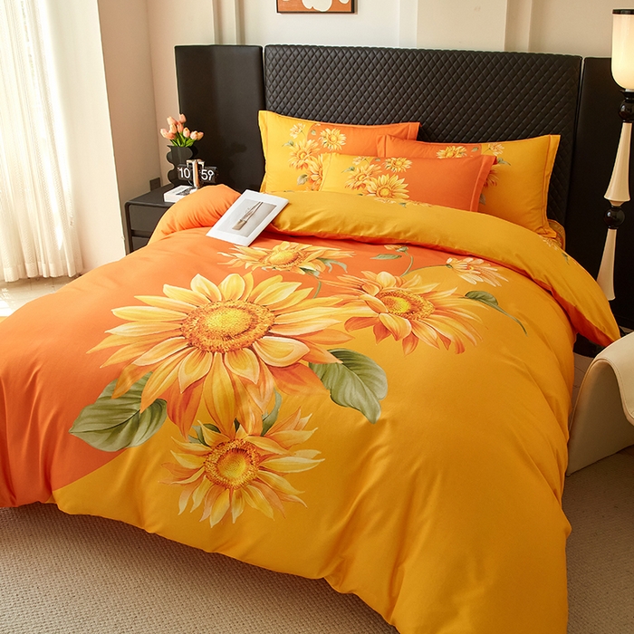 91家纺网 家纺一手货源 找家纺 （总）金纱玉纺 2025年新款秋冬全棉印花四件套