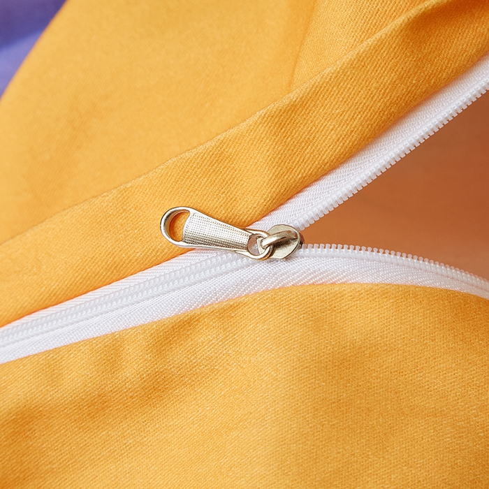 91家纺网 家纺一手货源 找家纺 金纱玉纺 2025年新款秋冬全棉印花四件套 日光序章-紫