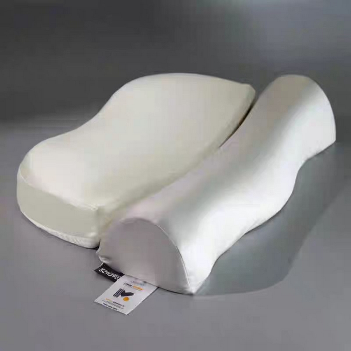 91家纺网 家纺一手货源 找家纺 云熙枕业 2025新款颈椎反弓牵引记忆深睡枕头枕芯 灰色