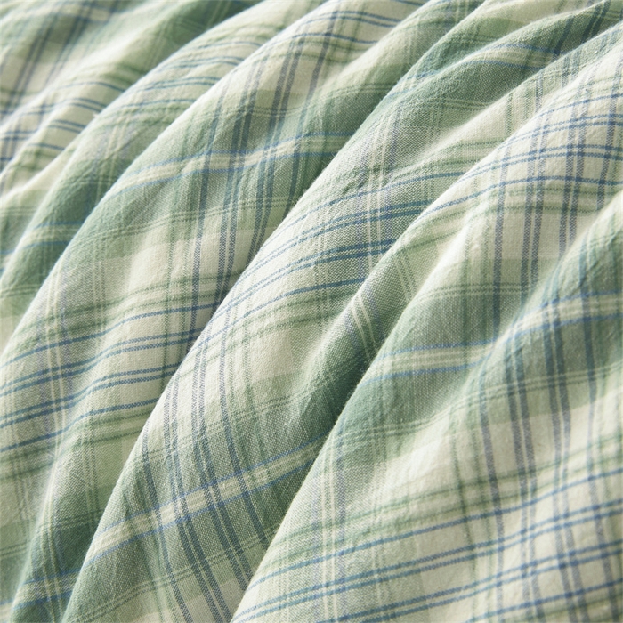 91家纺网 家纺一手货源 找家纺 晓时候 2025新款A类水洗棉冬被新疆棉花被夏被春秋被四季被子被芯 光年绿