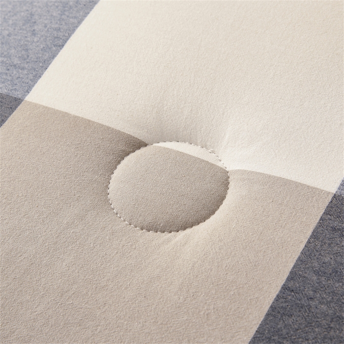 91家纺网 家纺一手货源 找家纺 晓时候 2025新款A类水洗棉冬被新疆棉花被夏被春秋被四季被子被芯 莫奈蓝