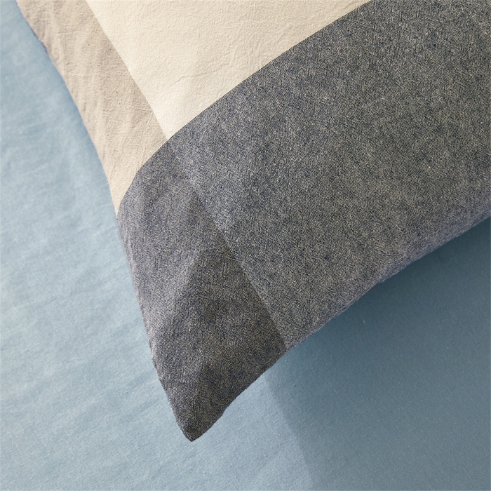 91家纺网 家纺一手货源 找家纺 晓时候 2025新款A类水洗棉冬被新疆棉花被夏被春秋被四季被子被芯 莫奈蓝