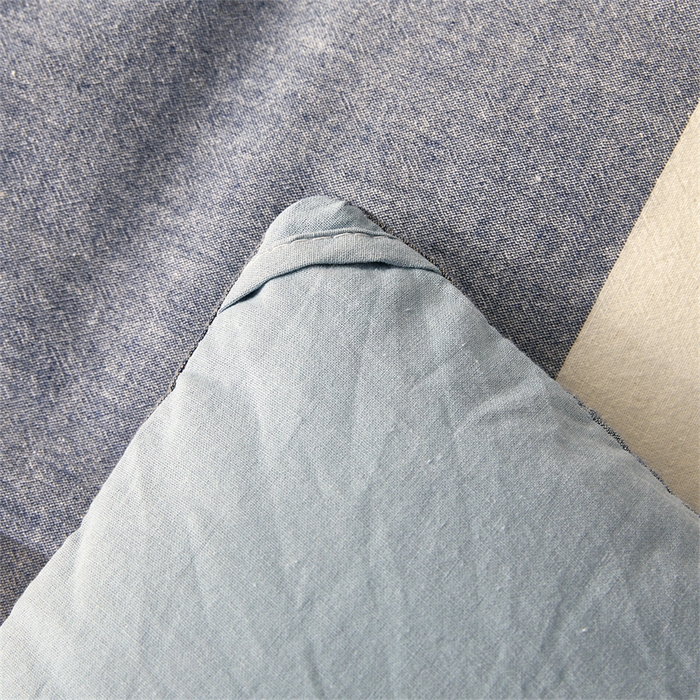 91家纺网 家纺一手货源 找家纺 晓时候 2025新款A类水洗棉冬被新疆棉花被夏被春秋被四季被子被芯 莫奈蓝