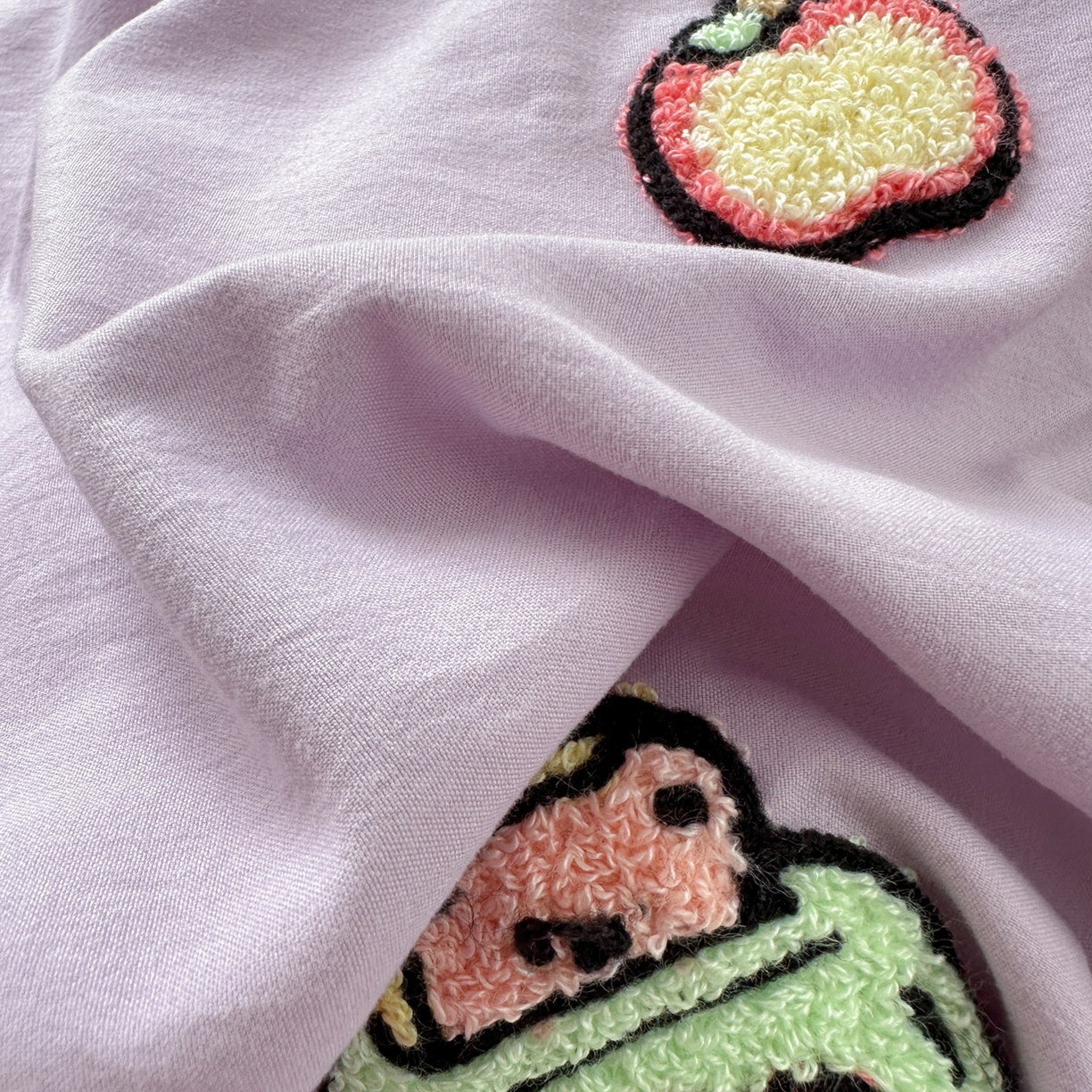 91家纺网 家纺一手货源 找家纺 一霖家纺 2025新款高克重云朵棉毛巾绣印绣四件套-小清新-第四波小清新系列 萌趣小新