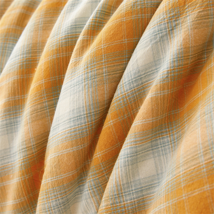 91家纺网 家纺一手货源 找家纺 晓时候 2025新款A类水洗棉冬被新疆棉花被夏被春秋被四季被子被芯 韶华桔