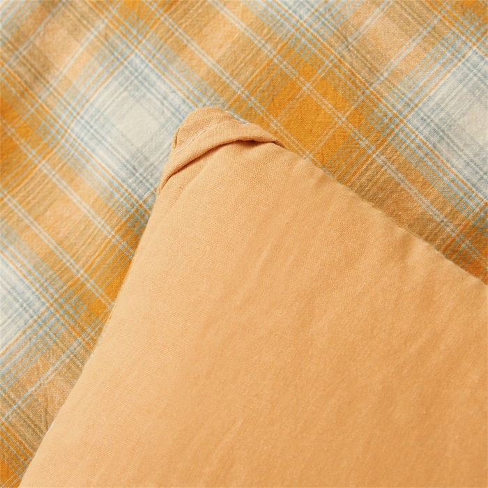 91家纺网 家纺一手货源 找家纺 晓时候 2025新款A类水洗棉冬被新疆棉花被夏被春秋被四季被子被芯 韶华桔