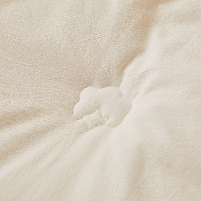 91家纺网 家纺一手货源 找家纺 （总）美梦里 2025新款刺绣款100％里外纯棉棉花冬被