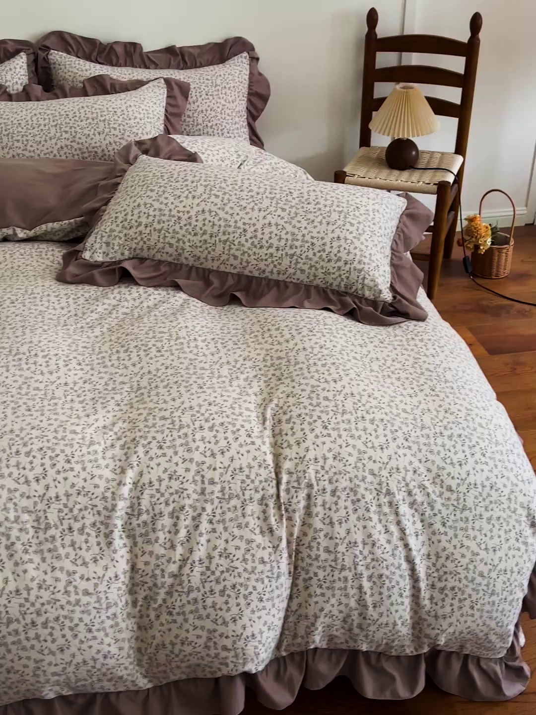 91家纺网 家纺一手货源 找家纺 梦莱斯 2025新款高克重云感棉四件套-花边款 赫拉