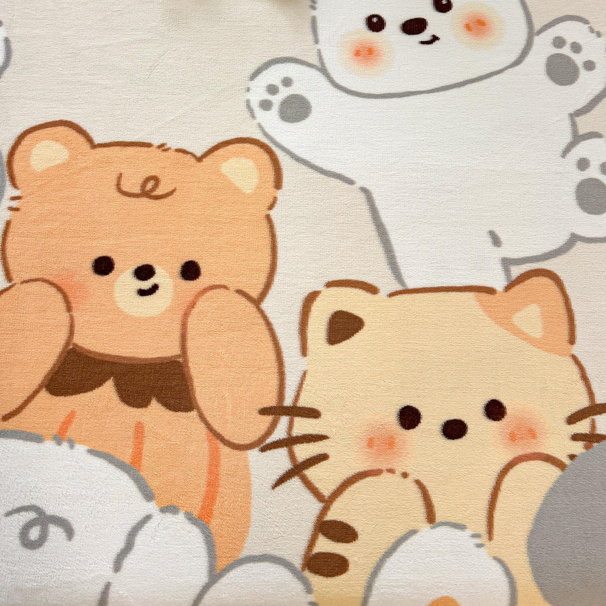 91家纺网 家纺一手货源 找家纺 启发 2025新款高克重双面牛奶绒印花系列床单三件套 动物派对