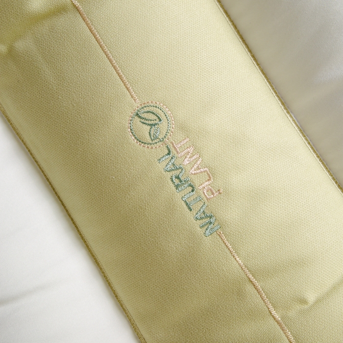 91家纺网 家纺一手货源 找家纺 晚儿 2025春夏新款自然养眠护颈枕枕头枕芯 自然养眠枕-奶昔白绿