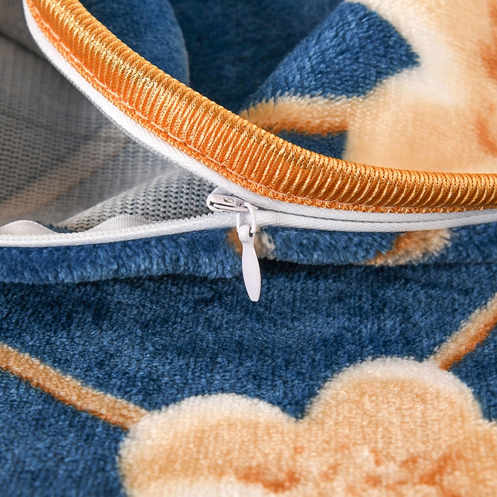 91家纺网 家纺一手货源 找家纺 莱凯家纺 2025新款牛奶绒四件套保暖加厚金貂绒套件玉魄梅香