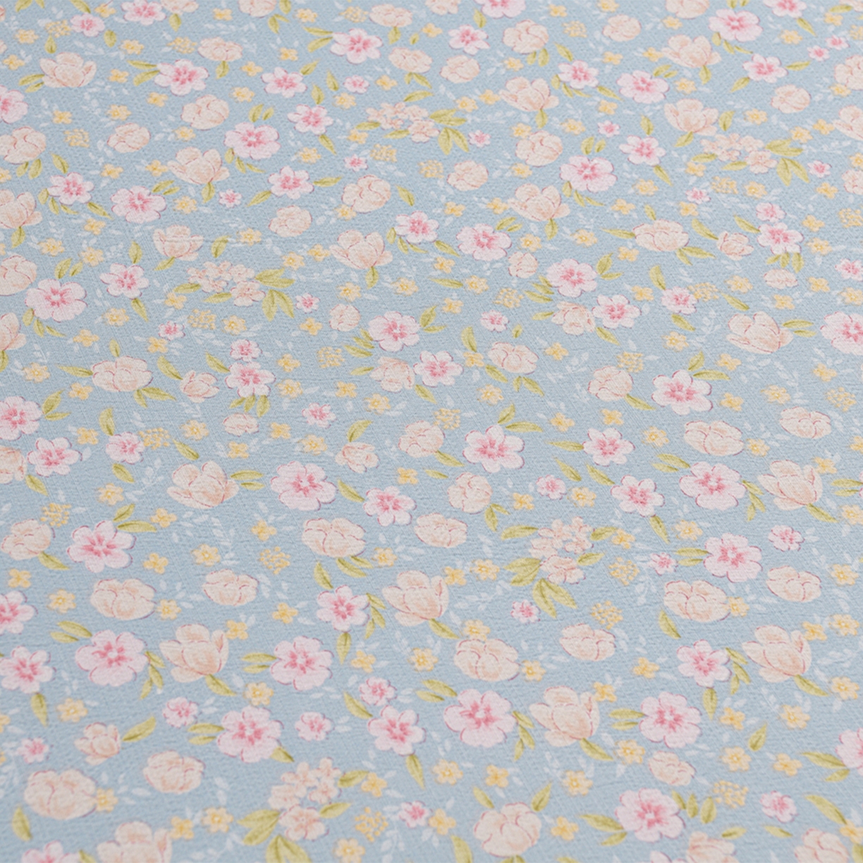 91家纺网 家纺一手货源 找家纺 叠派家纺 2025新款A类双层纱提花单品床笠系列 花与春约