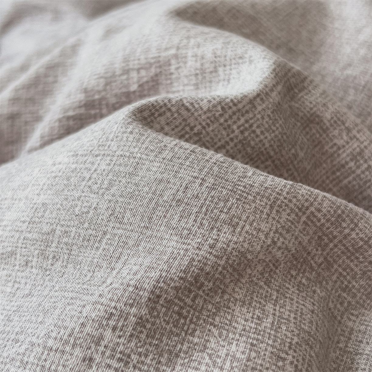 91家纺网 家纺一手货源 找家纺 宝士康家纺 2025新品10A抗菌素麻棉花春秋被/冬被/被芯/跨境外贸 素麻-墨染灰