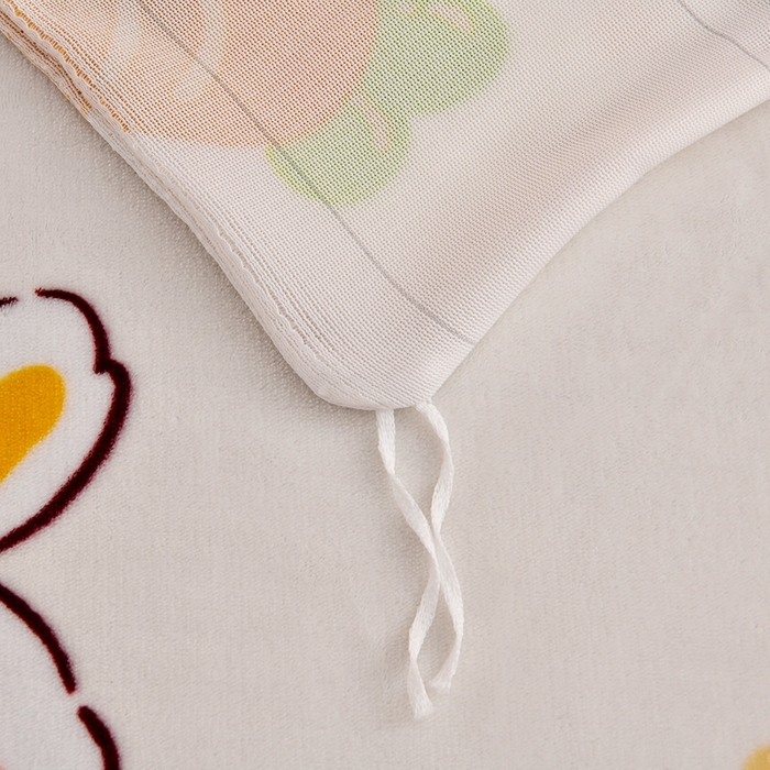 91家纺网 家纺一手货源 找家纺 2025新款加厚直播爆款牛奶绒被套金貂法莱绒单品被套乖乖兔