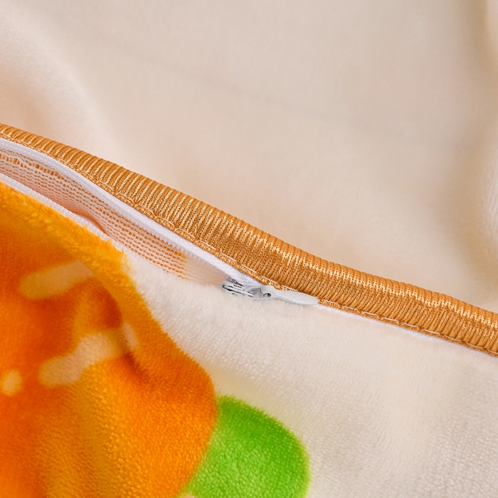 91家纺网 家纺一手货源 找家纺 2025新款加厚直播爆款牛奶绒被套金貂法莱绒单品被套乖乖兔