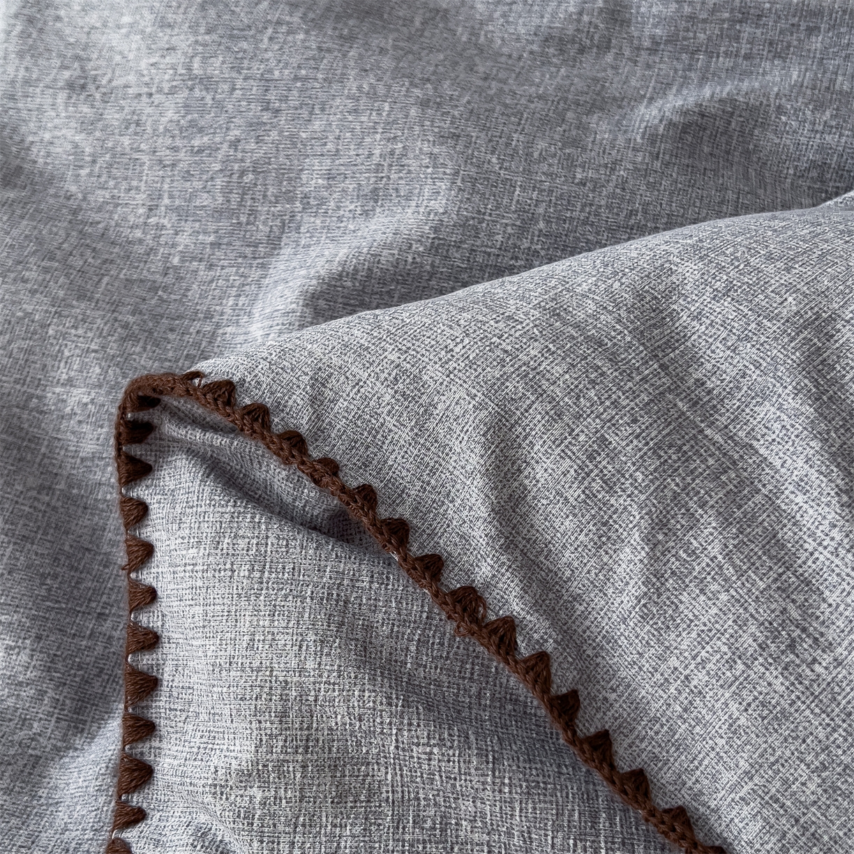 91家纺网 家纺一手货源 找家纺 宝士康家纺 2025新品10A抗菌素麻棉花春秋被/冬被/被芯/跨境外贸 素麻-墨染蓝