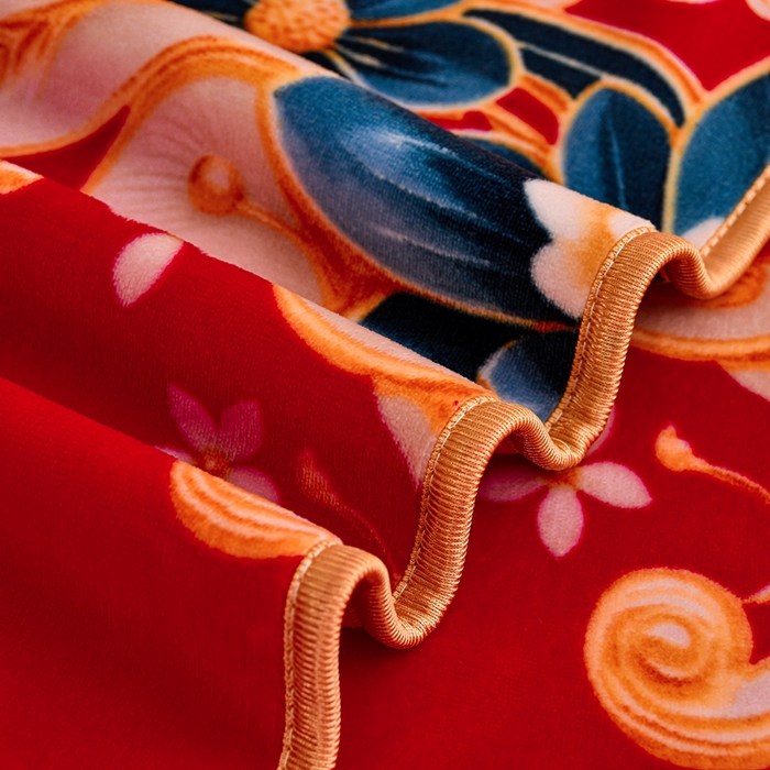 91家纺网 家纺一手货源 找家纺 2025新款加厚直播爆款牛奶绒被套金貂法莱绒单品被套锦上添花