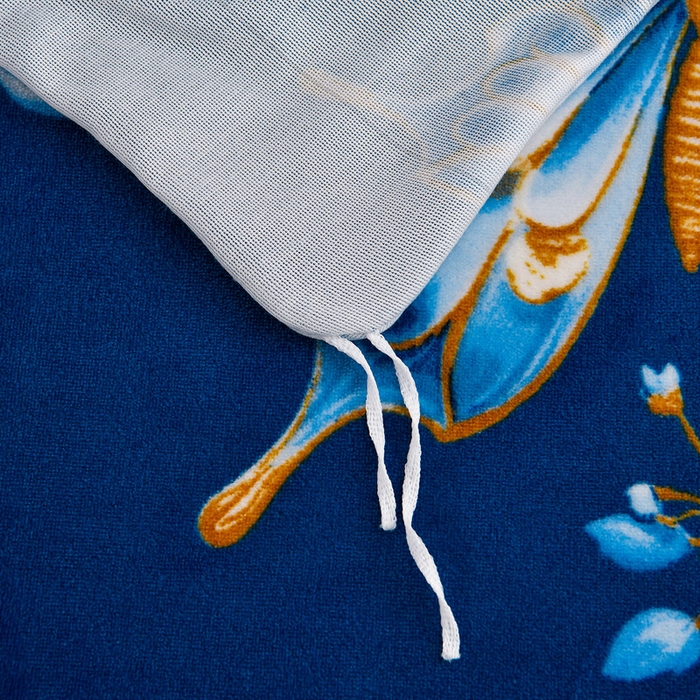 91家纺网 家纺一手货源 找家纺 2025新款加厚直播爆款牛奶绒被套金貂法莱绒单品被套梦蝶