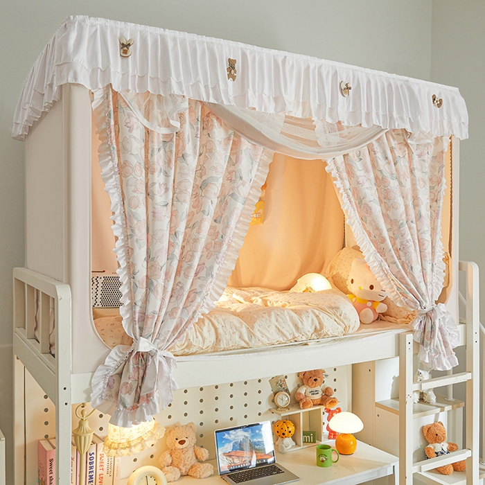 91家纺网 家纺一手货源 找家纺 （总）梦之宝 2025年新款小碎花学生蚊帐