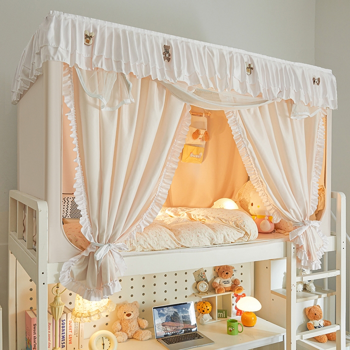 91家纺网 家纺一手货源 找家纺 （总）梦之宝 2025年新款小碎花学生蚊帐