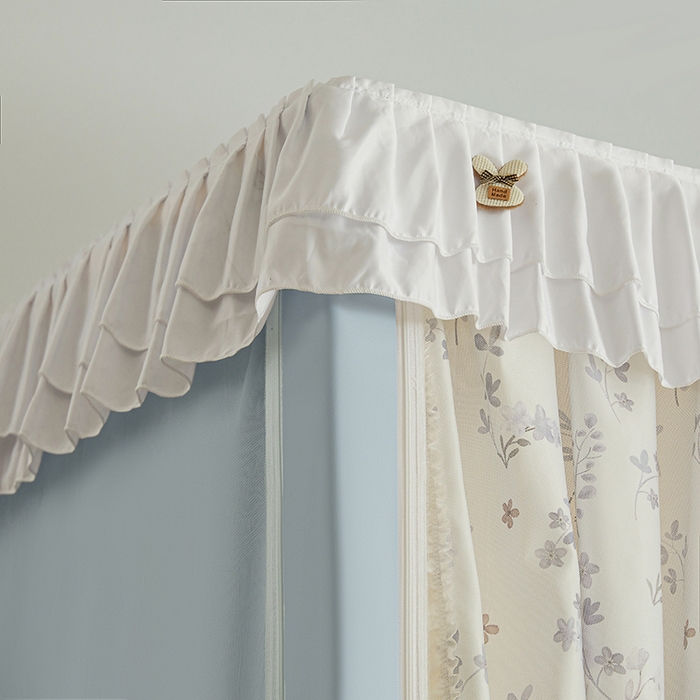 91家纺网 家纺一手货源 找家纺 （总）梦之宝 2025年新款小碎花学生蚊帐