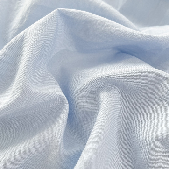 91家纺网 家纺一手货源 找家纺 韩秀家纺 2025新款水洗棉毛巾绣云朵棉四件套 心相印浅兰