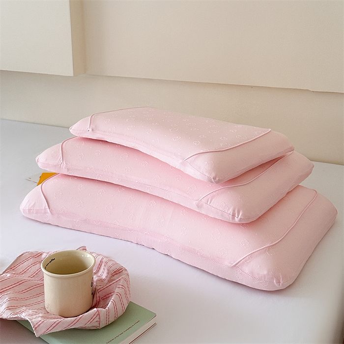 （总）伟邦枕芯 2025新款全棉提花针织高端生物基枕枕头枕芯