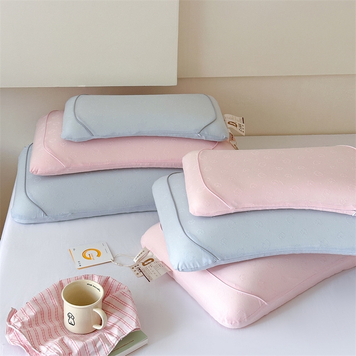 91家纺网 家纺一手货源 找家纺 伟邦枕芯 2025新款全棉提花针织高端生物基枕枕头枕芯 组合图仅供参考