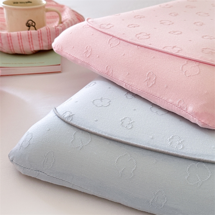 91家纺网 家纺一手货源 找家纺 伟邦枕芯 2025新款全棉提花针织高端生物基枕枕头枕芯 组合图仅供参考