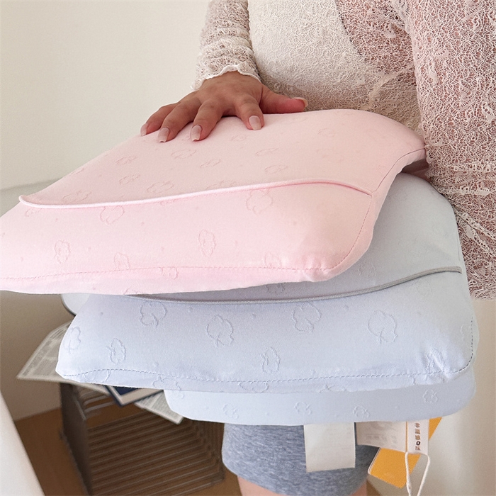 91家纺网 家纺一手货源 找家纺 伟邦枕芯 2025新款全棉提花针织高端生物基枕枕头枕芯 组合图仅供参考