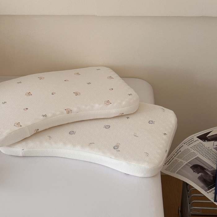 91家纺网 家纺一手货源 找家纺 （总）伟邦枕芯 2025新款全棉华夫格可水洗硅胶儿童枕枕头枕芯