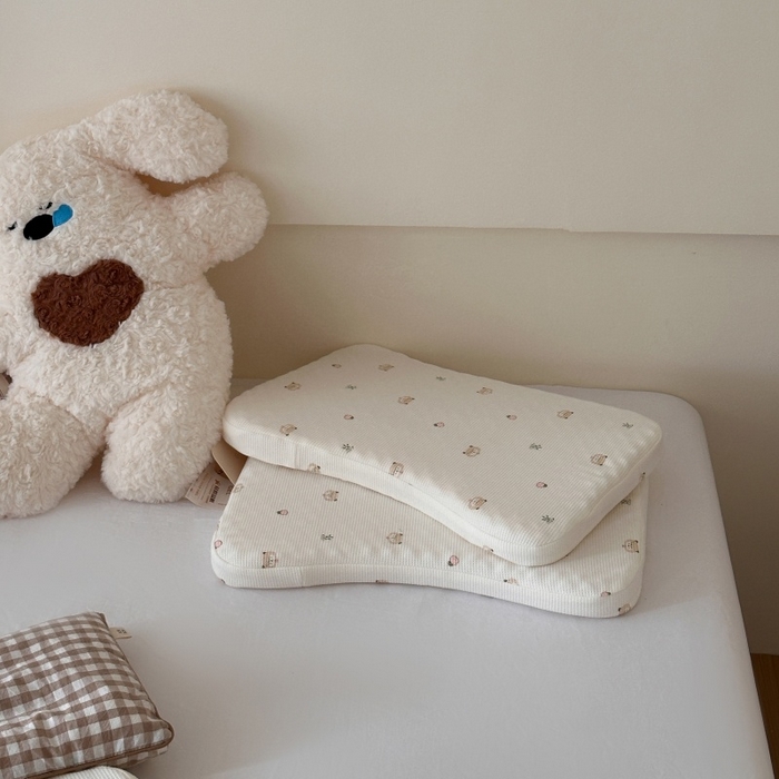 91家纺网 家纺一手货源 找家纺 （总）伟邦枕芯 2025新款全棉华夫格可水洗硅胶儿童枕枕头枕芯