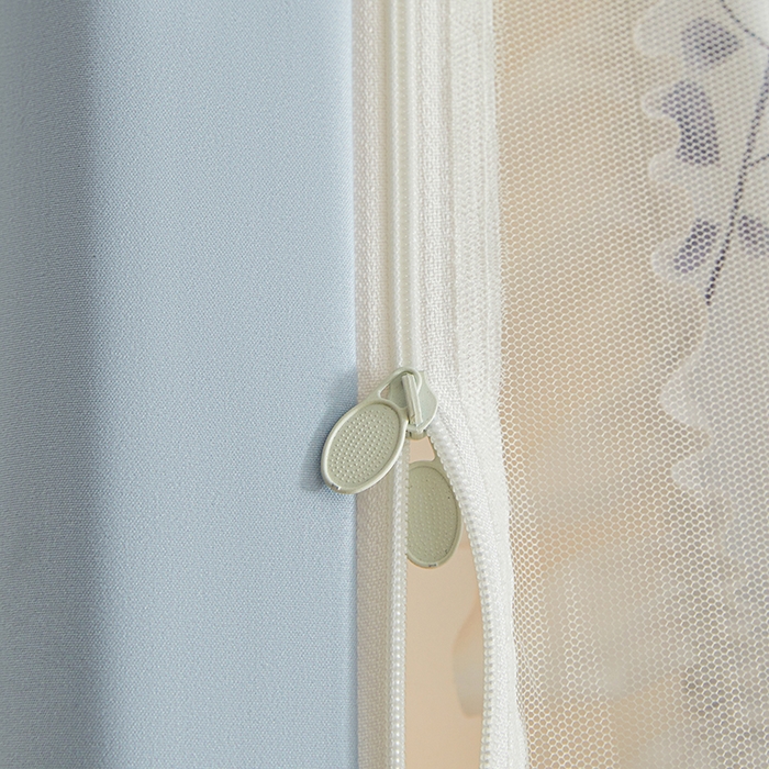 91家纺网 家纺一手货源 找家纺 梦之宝 2025年新款小碎花学生蚊帐 仙草兔