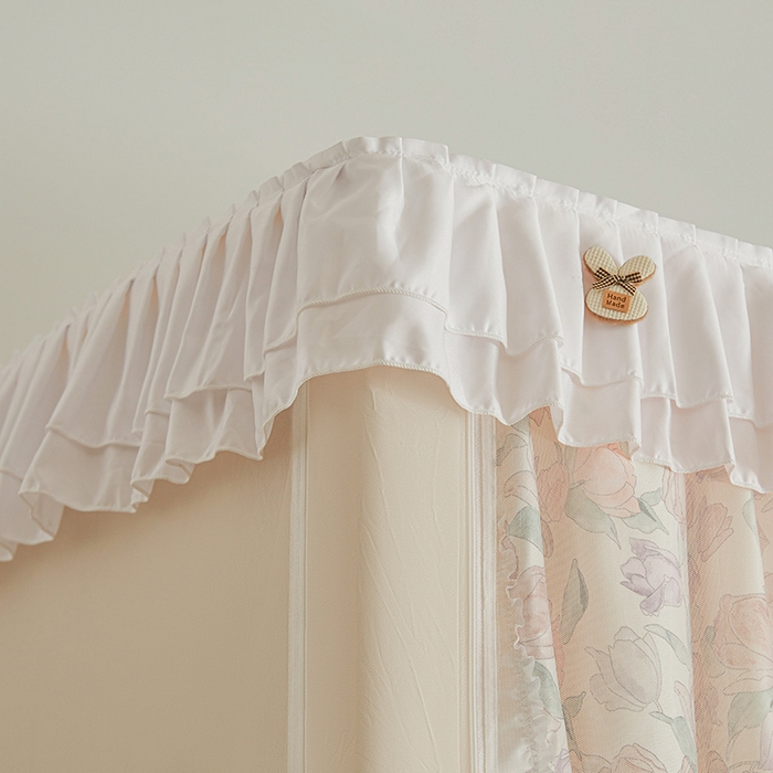 91家纺网 家纺一手货源 找家纺 梦之宝 2025年新款小碎花学生蚊帐 蔷薇