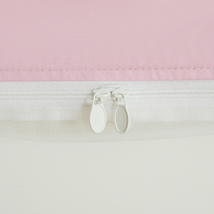 91家纺网 家纺一手货源 找家纺 梦之宝 2025年新款小碎花学生蚊帐 小碎花-粉